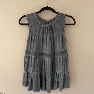 🌸Knox Rose Tiered Tank Top